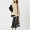 Übergroßer Cardigan aus Baumwollmischung, schwarz Übergroßer Cardigan aus Baumwollmischung, schwarz