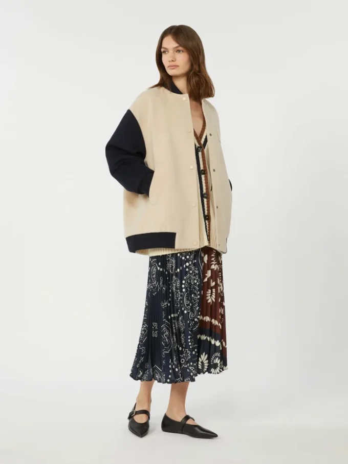 Übergroßer Cardigan aus Baumwollmischung, schwarz Übergroßer Cardigan aus Baumwollmischung, schwarz