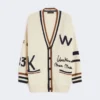 Übergroßer Cardigan aus Baumwollmischung, schwarz Übergroßer Cardigan aus Baumwollmischung, schwarz