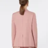 Blazer aus Leinen- und Baumwollcanvas, Antikrosa Blazer aus Leinen- und Baumwollcanvas, Antikrosa