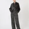 Bedruckte Sabla-Hose, schwarz Bedruckte Sabla-Hose, schwarz