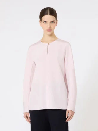 Bluse aus Seidenkrepp, rosa Bluse aus Seidenkrepp, rosa
