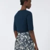 Bolero aus Baumwollgarn, ultramarinblau Bolero aus Baumwollgarn, ultramarinblau