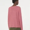 Boxy-Pullover aus Baumwolle, Antikrosa Boxy-Pullover aus Baumwolle, Antikrosa