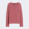 Boxy-Pullover aus Baumwolle, Antikrosa Boxy-Pullover aus Baumwolle, Antikrosa
