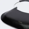 Caju Mini-Ledertasche, schwarz