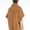 Cape aus Teddy-Stoff, kamelfarben Cape aus Teddy-Stoff, kamelfarben