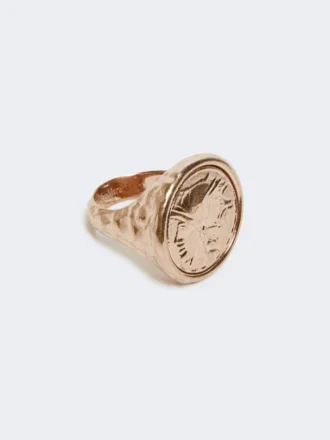 Dogenring aus Metall, Gold