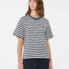 Einfaches T-Shirt aus Baumwolle, Ecru Einfaches T-Shirt aus Baumwolle, Ecru