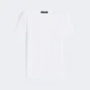 Einfaches T-Shirt aus Baumwolljersey, weiß Einfaches T-Shirt aus Baumwolljersey, weiß