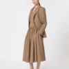 Einreihiger Blazer aus Wollstoff, haselnussbraun Einreihiger Blazer aus Wollstoff, haselnussbraun