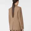 Einreihiger Blazer aus Wollstoff, haselnussbraun Einreihiger Blazer aus Wollstoff, haselnussbraun