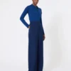 Femininer Wollcardigan, China-Blau Femininer Wollcardigan, China-Blau