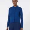 Femininer Wollcardigan, China-Blau Femininer Wollcardigan, China-Blau