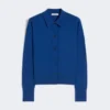 Femininer Wollcardigan, China-Blau Femininer Wollcardigan, China-Blau