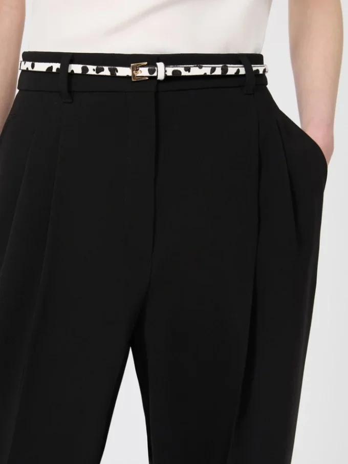 Fließende Cady-Hose, schwarz Fließende Cady-Hose, schwarz