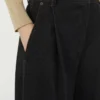 Fünf-Taschen-Hose aus Jersey in Denim-Optik, ultramarinblau