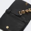Gepolsterte Mini-Soffy-Tasche aus Nappaleder, schwarz Gepolsterte Mini-Soffy-Tasche aus Nappaleder, schwarz