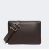 Gepolsterte Soffy-Tasche aus Nappaleder, kakao Gepolsterte Soffy-Tasche aus Nappaleder, kakao