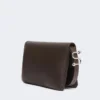 Gepolsterte Soffy-Tasche aus Nappaleder, kakao Gepolsterte Soffy-Tasche aus Nappaleder, kakao