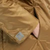 Gepolsterte, wasserabweisende Kapuzenjacke, karamellfarben Gepolsterte, wasserabweisende Kapuzenjacke, karamellfarben