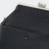 Glänzende Pasticcino-Tasche aus Nappaleder, ultramarinblau