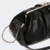 Große Pasticcino-Tasche aus Schafsleder, schwarz Große Pasticcino-Tasche aus Schafsleder, schwarz