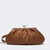 Große Pasticcino-Tasche aus Schafsleder, tabakfarben Große Pasticcino-Tasche aus Schafsleder, tabakfarben
