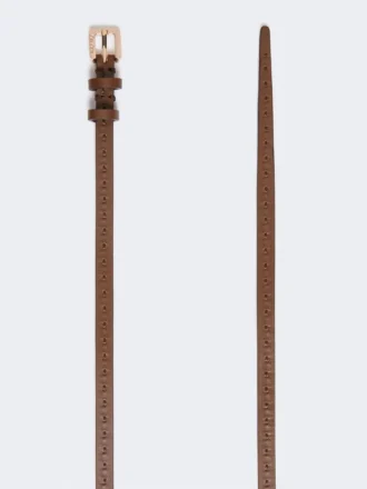 Gürtel aus Naturleder, braun Gürtel aus Naturleder, braun