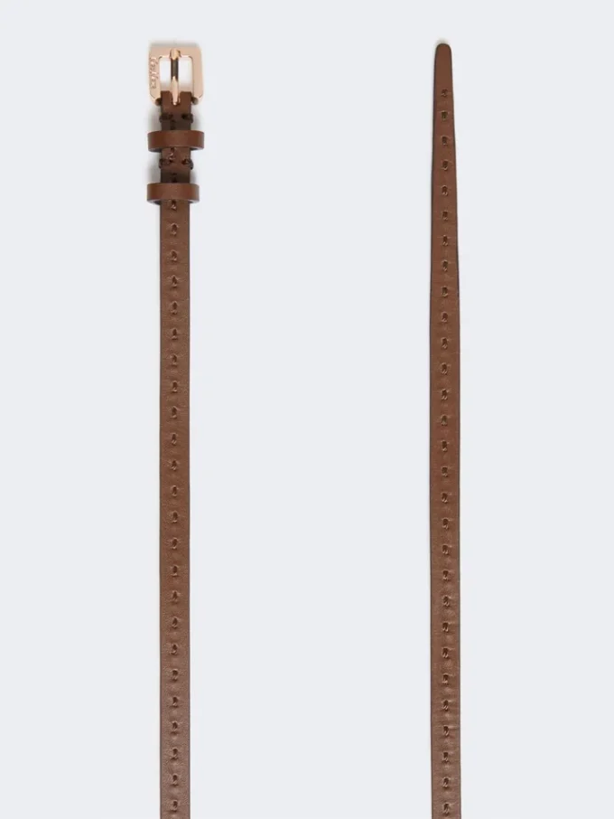 Gürtel aus Naturleder, braun Gürtel aus Naturleder, braun