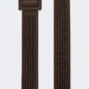 Gürtel in Raffia-Optik, dunkelbraun Gürtel in Raffia-Optik, dunkelbraun