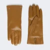 Handschuhe aus Nappaleder, tabakfarben Handschuhe aus Nappaleder, tabakfarben