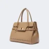 Handtasche aus Naturleder, Farbe: Mud Handtasche aus Naturleder, Farbe: Mud