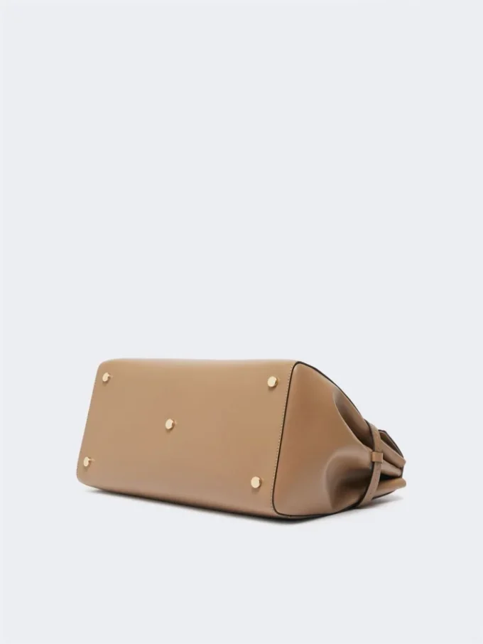 Handtasche aus Naturleder, Farbe: Mud Handtasche aus Naturleder, Farbe: Mud
