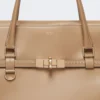 Handtasche aus Naturleder, Farbe: Mud Handtasche aus Naturleder, Farbe: Mud