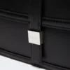 Handtasche aus Naturleder, schwarz Handtasche aus Naturleder, schwarz