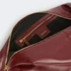 Hobo-Tasche aus Nappaleder, bordeaux Hobo-Tasche aus Nappaleder, bordeaux