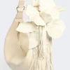 Hobo-Tasche aus Nappaleder, Vanille Hobo-Tasche aus Nappaleder, Vanille