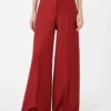Hose aus Baumwoll-Gabardine-Jersey, rot Hose aus Baumwoll-Gabardine-Jersey, rot