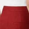 Hose aus Baumwoll-Gabardine-Jersey, rot Hose aus Baumwoll-Gabardine-Jersey, rot