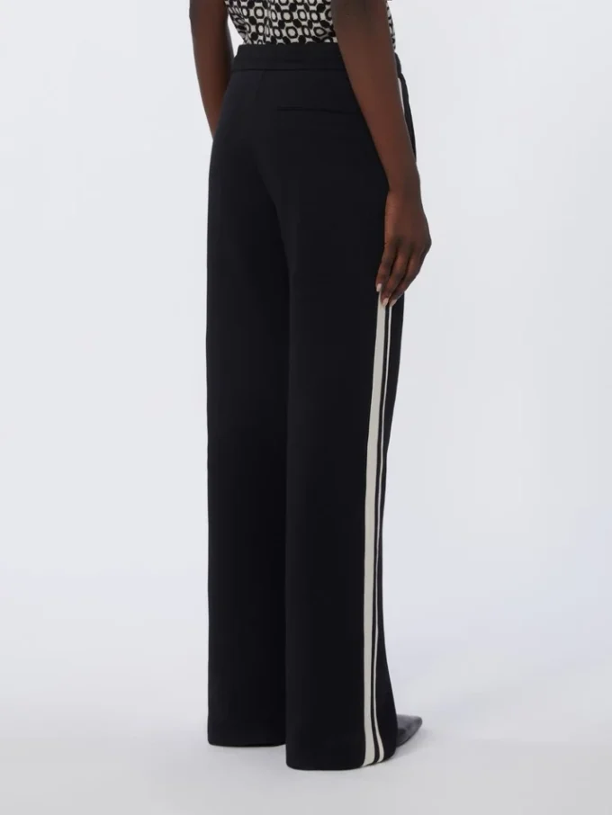 Hose aus Baumwolljersey, schwarz Hose aus Baumwolljersey, schwarz
