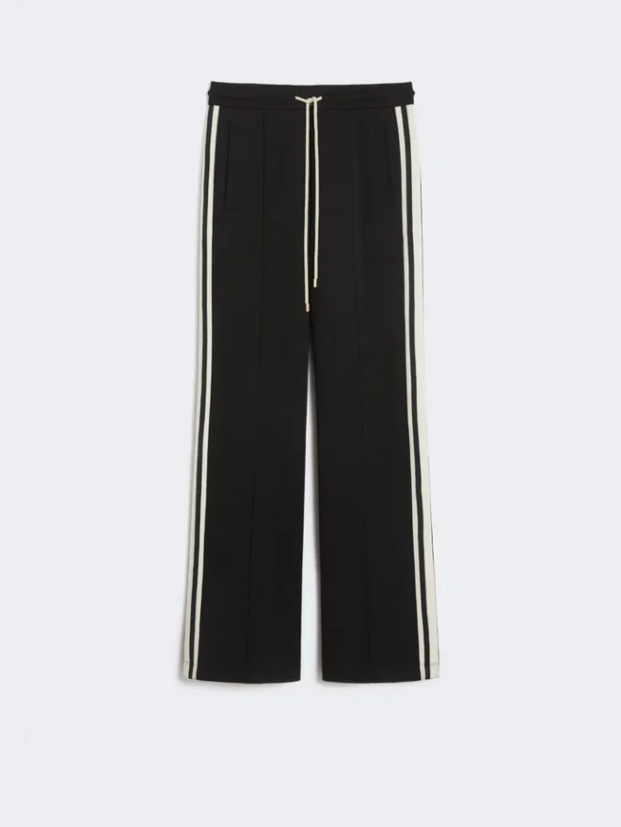 Hose aus Baumwolljersey, schwarz Hose aus Baumwolljersey, schwarz