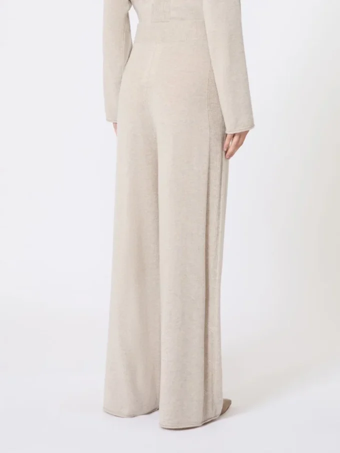 Hose aus Kaschmirgarn, beige Hose aus Kaschmirgarn, beige