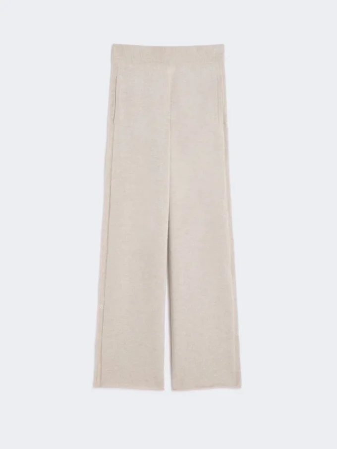 Hose aus Kaschmirgarn, beige Hose aus Kaschmirgarn, beige