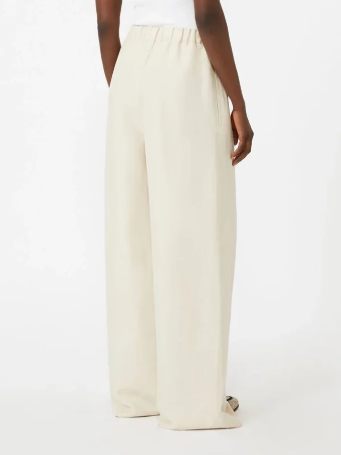 Hose aus Leinen und Seide, beige Hose aus Leinen und Seide, beige
