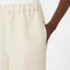 Hose aus Leinen und Seide, beige Hose aus Leinen und Seide, beige