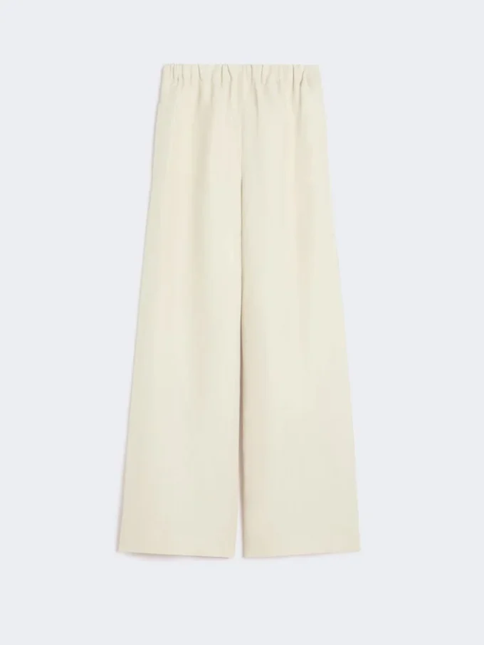Hose aus Leinen und Seide, beige Hose aus Leinen und Seide, beige