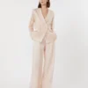 Hose aus Seidenorganza, puderfarben Hose aus Seidenorganza, puderfarben