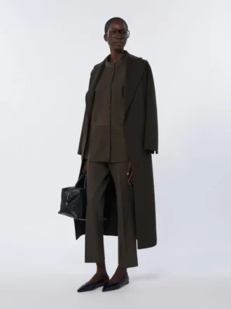 Weldon-Jacke aus Wildleder, grün