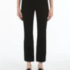 Hose aus Stretch-Baumwollmischung, schwarz Hose aus Stretch-Baumwollmischung, schwarz
